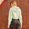 Wholesale Knitted Ladies Top Fashion Women Hoodie